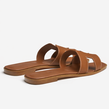 Hermes Sandals- Gold